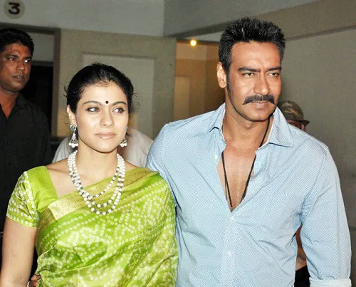 Ajay tak sabar tunggu proyek terbaru Kajol 'DILWALE' selesai. @india-forums