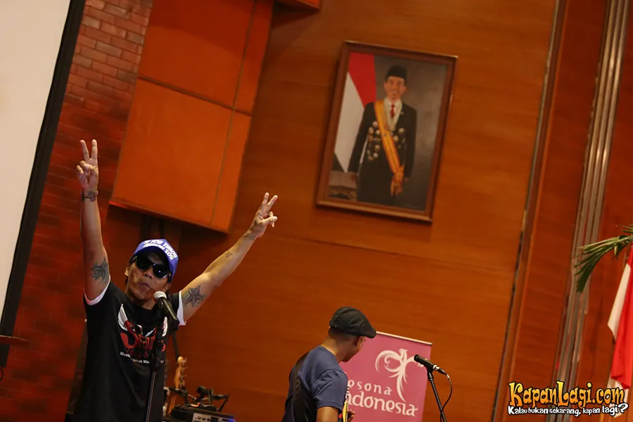 Ingin tampil maksimal di atas panggung, Kaka Slank tak makan nasi © KapanLagi.com®/Agus Apriyanto