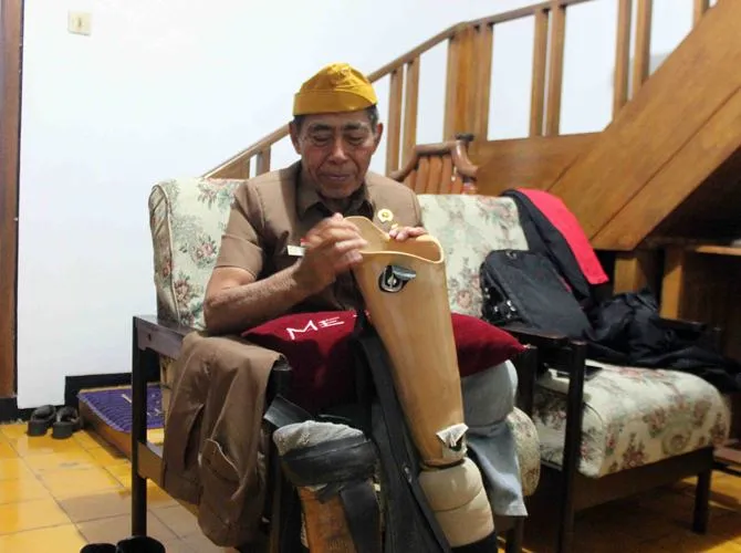 Kakek Samad Pejuang Indonesia pada Zaman Penjajahan © KapanLagi.com/Darmadi Sasongko