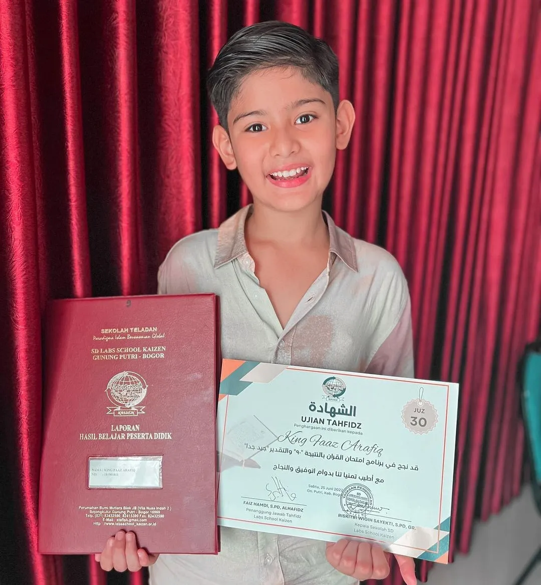 King Faaz © instagram/fairuzarafiq