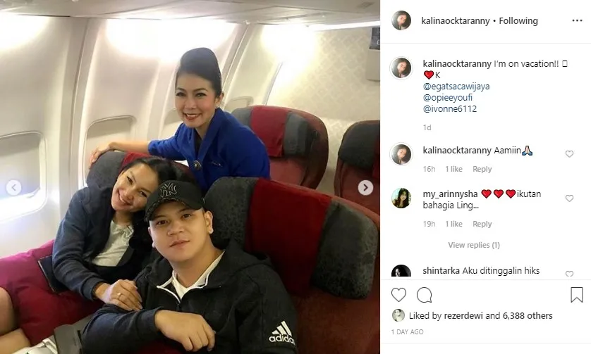 Kalina dan K © Instagram/kalinaocktaranny