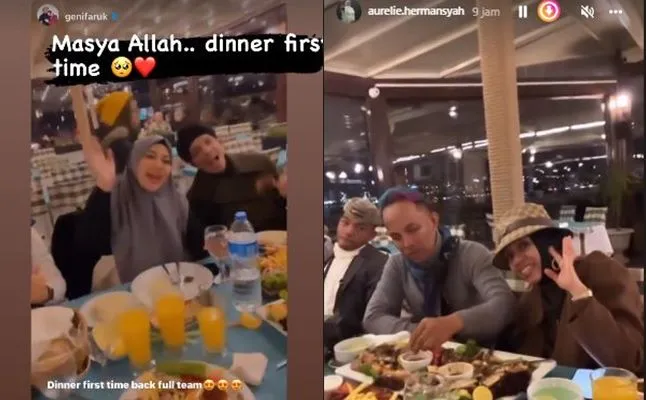 Makan Malam Bersama Keluarga Geng Halilintar