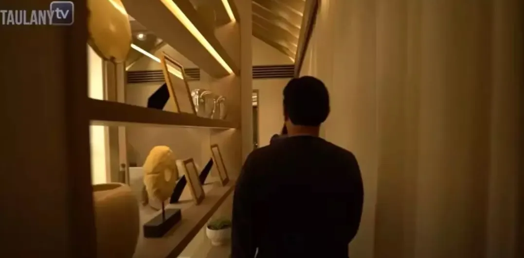 Potret kamar tidur di rumah Maia Estianty (Sumber: YouTube/Taulany TV)