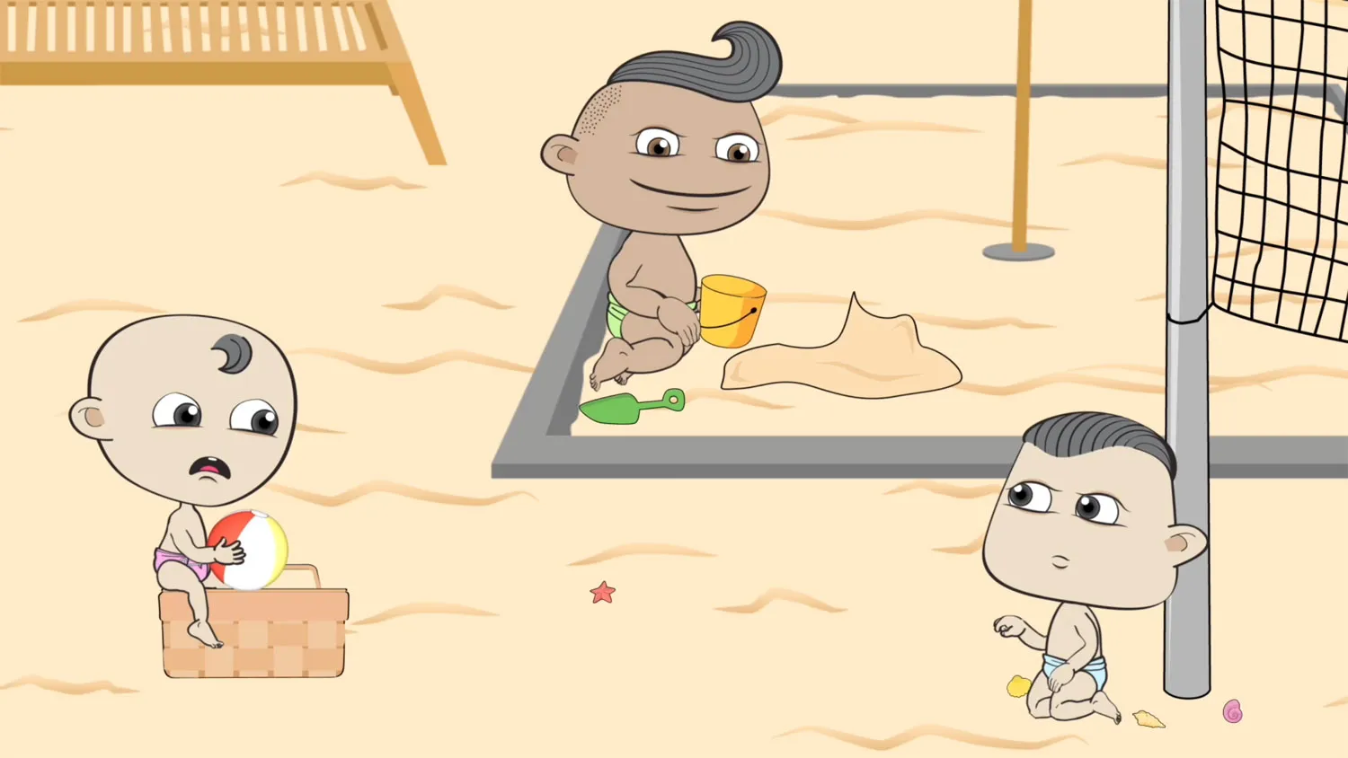 'Kamties Babies The Series' akan tayang setiap hari Jum'at © Endank Soekamti Official
