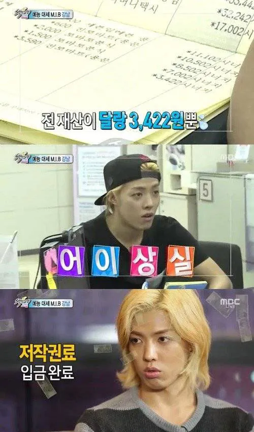Bayaran Kangnam M.I.B ternyata hanya Rp 3,4 juta satu bulan @allkpop.com