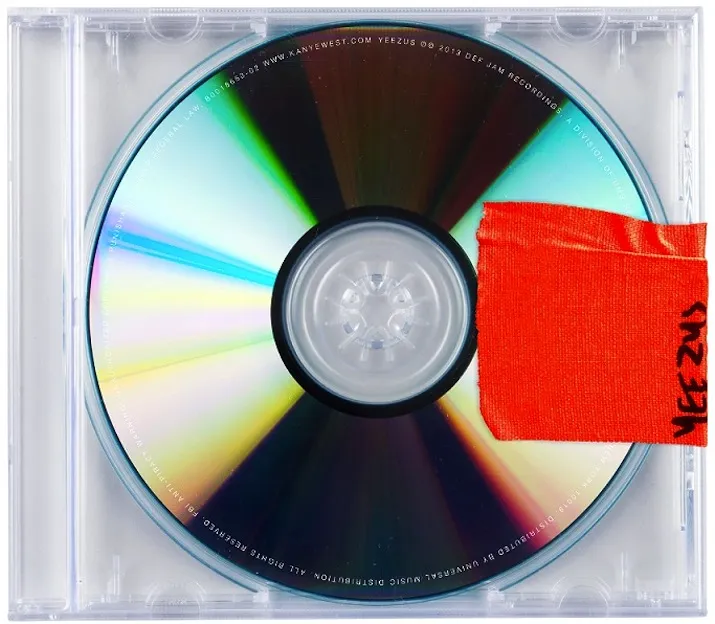 Desain cover album YEEZUS @www.okayplayer.com 