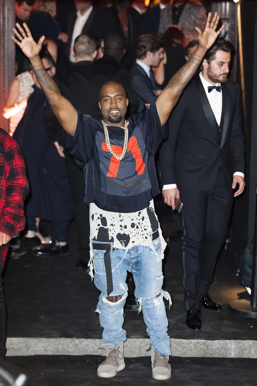 Kanye ingin menangkan 6 piala dan rilis 3 album dalam setahun © Splashnews.com