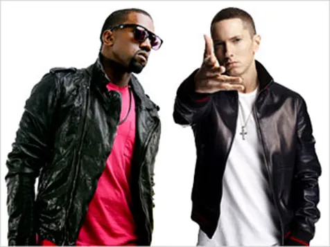 Kanye West & Eminem / © Istimewa