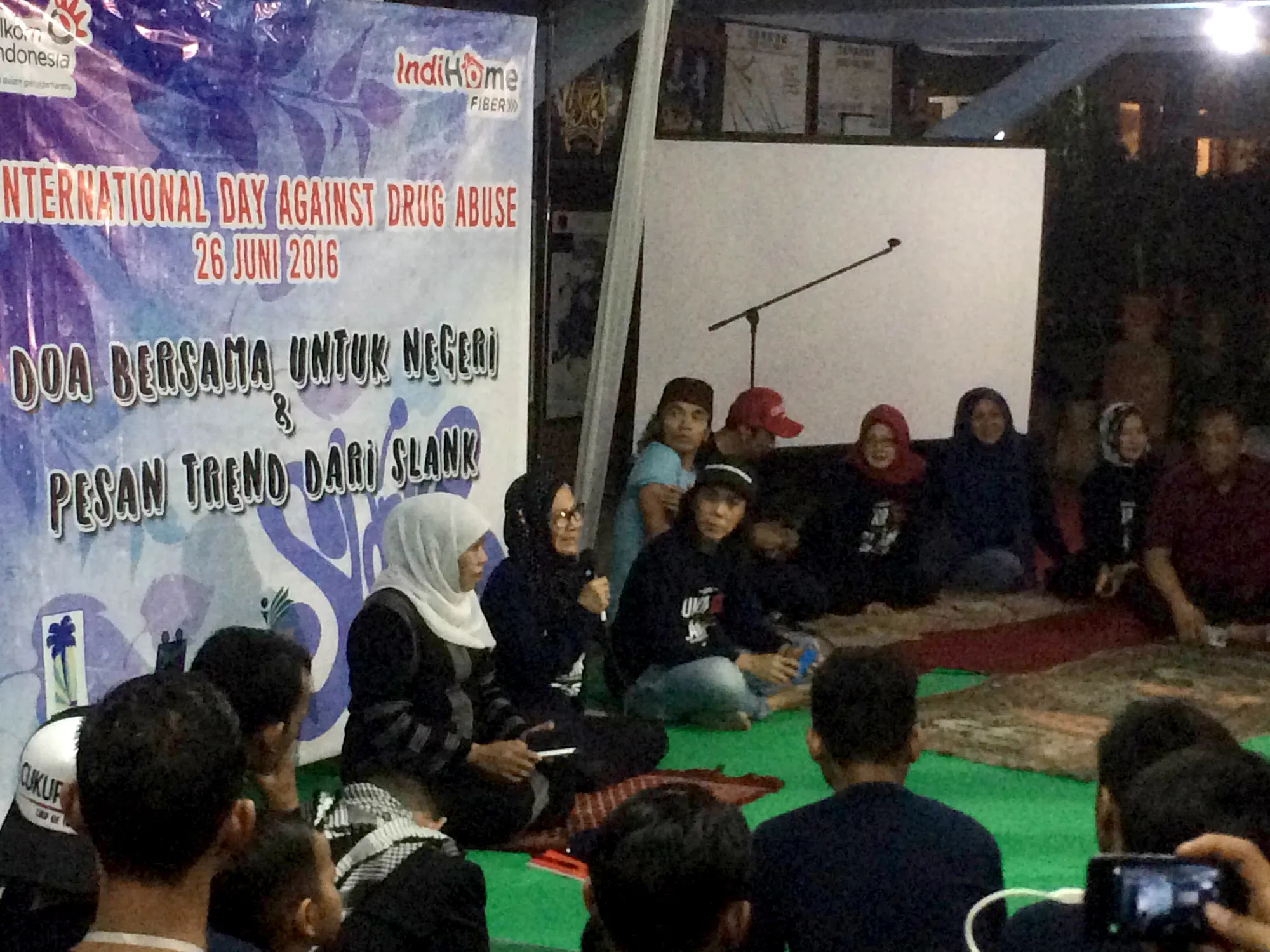 Pernah berada dalam kondisi yang sama, Slank ingin merangkul dan membantu para Slankers untuk lepas dari narkoba © KapanLagi.com/Fikri Alfi Rosiyadi