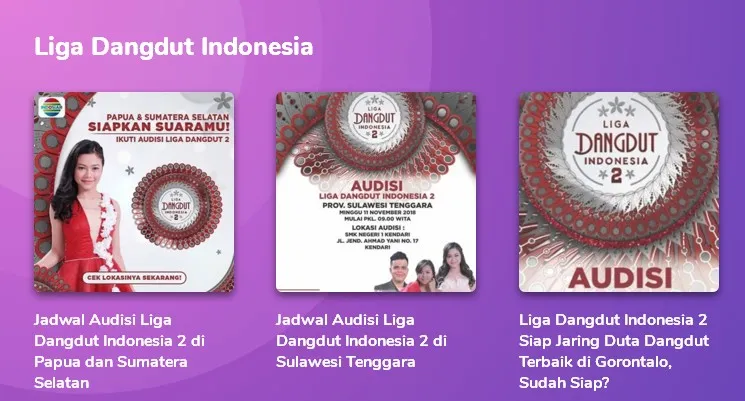 Jadwal audisi kompetisi dangdut juga ada lho di sini. (credit: kapanlagi.com)