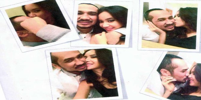 Foto kemesraan Elvira - Samad via Merdeka