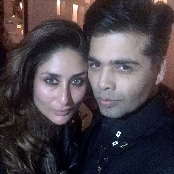 Karan pernah bertengkar dengan Kareena ©Rediff.com