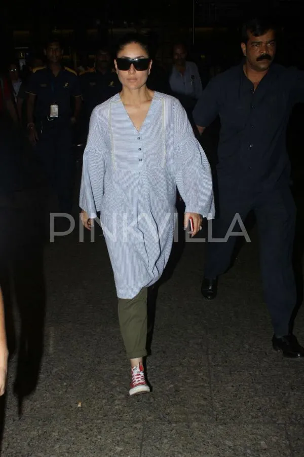 Taimur baru ikut Kareena bekerja di Delhi ©pinkvilla