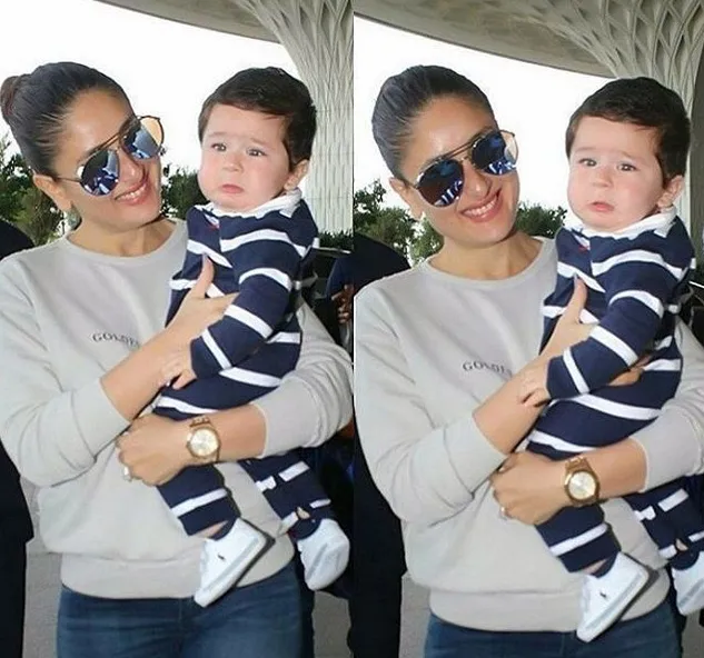 Taimur menangis, jadi nggemesin ©indianexpress