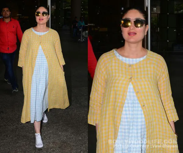 Kareena Kapoor seperti bunga matahari ©bollywoodlife/viralbhayani