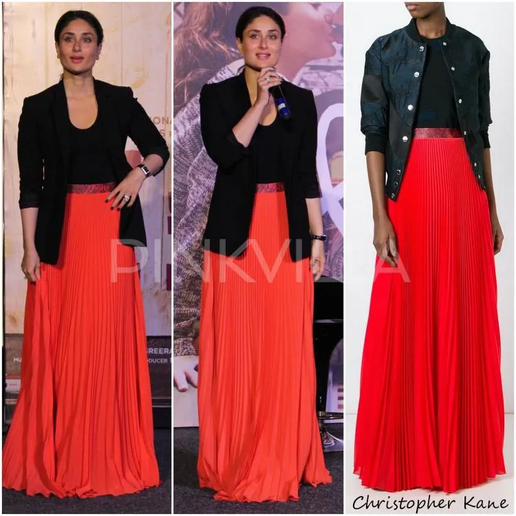 Kareena tampaknya nyaman dengan outfit formal ya! © Pinkvilla.com