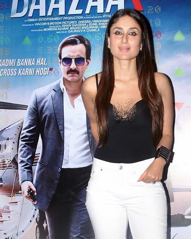 Gaya fashion Kareena di premiere BAZAAR, stunning ©instagram/queensbolly
