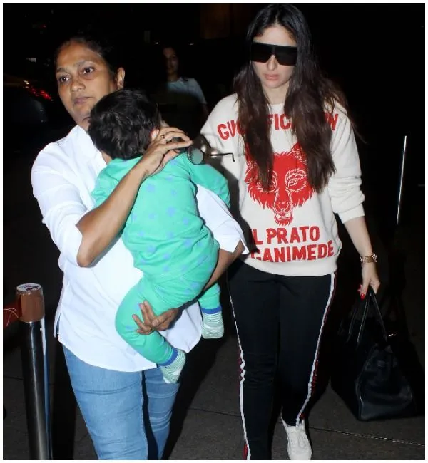 Kareena anak baby sitter Taimur ke London ©bollywoodlife.com