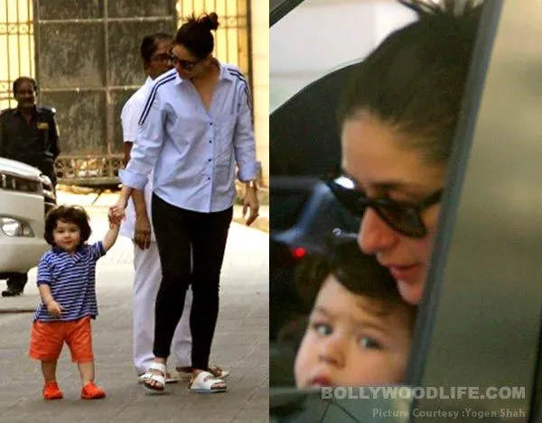 Taimur tak lepaskan genggaman tangan Kareena ©bollywoodlife/yogenshah