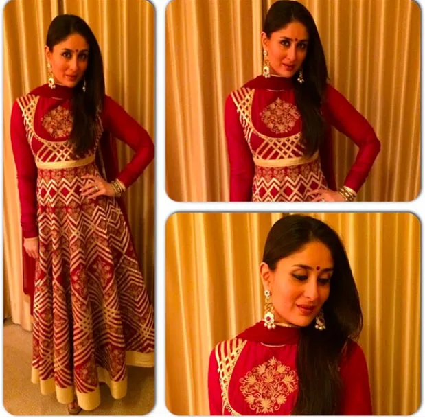 Ini dia penampilan merah cetar ala Kareena Kapoor saat mengisi acara di Qatar @pinkvilla.com