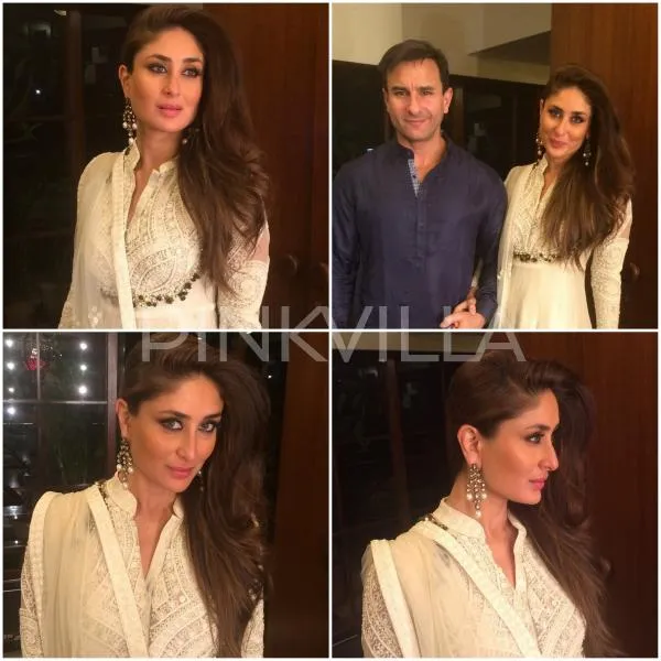 Bareng sang suami, Kareena gandeng mesra tangan Saif © Pinkvilla.com