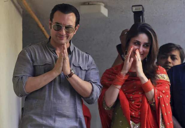 Saif Ali Khan dan Kareena Kapoor @ digitalspy.co.uk
