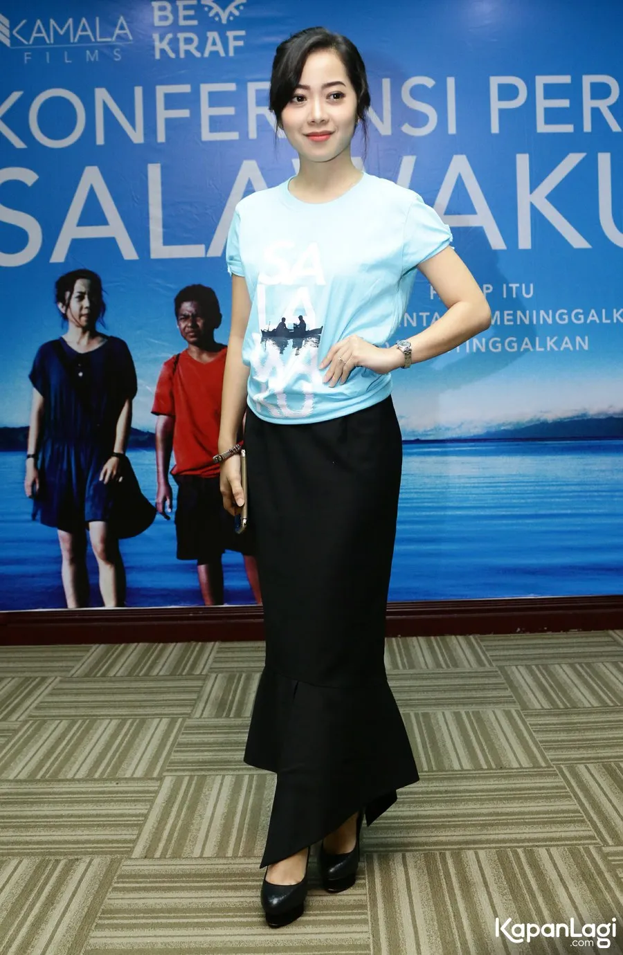 Karina Salim targetkan nikah tahun ini © KapanLagi.com®/Agus Apriyanto