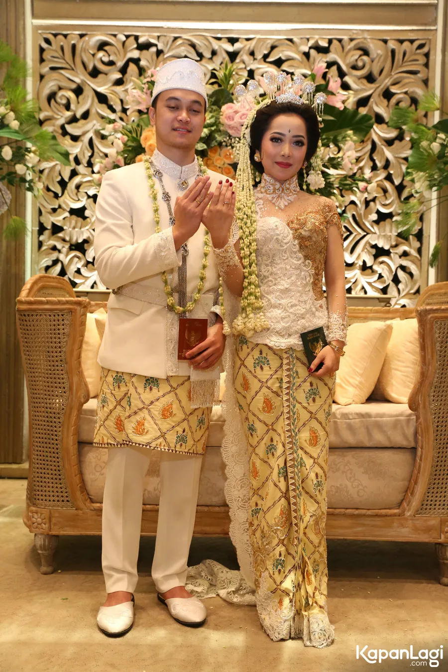 Karina Salim tengah berbahagia karena akhirnya menikah dengan Aldy Primanda. ©KapanLagi.com/Bayu Herdianto