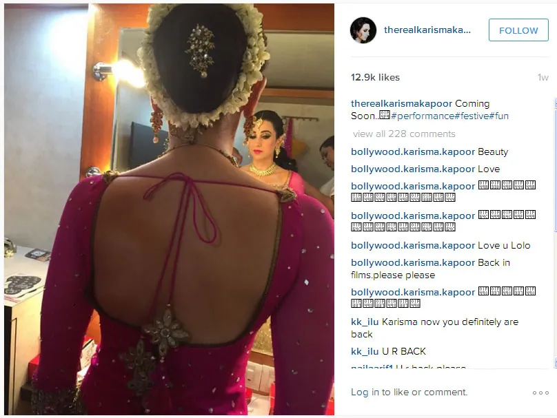 Ini dia penampilan Karisma Kapoor dengan outfit kerennya © Instagram.com/therealkarismakapoor