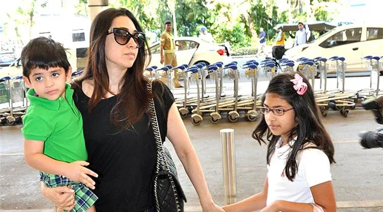 Prioritas Karisma Kapoor saat ini adalah anak-anaknya ©Indianexpress.com