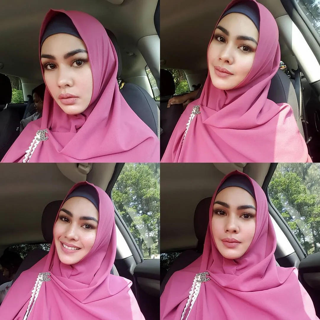 Kartika Putri kini telah resmi mengenakan hijab. Credit: via instagram.com/kartikaputriworld