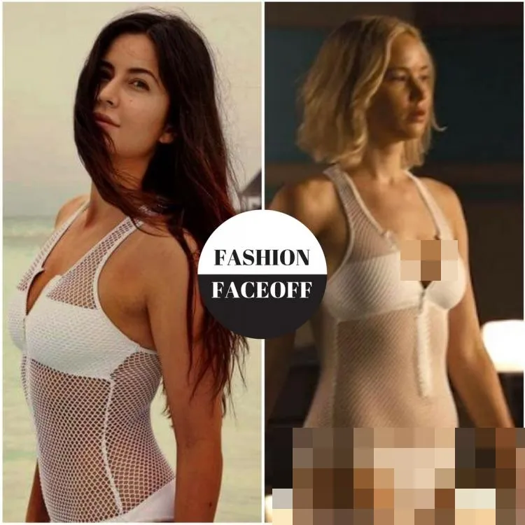 Katrina dan Jennifer pakai bodysuit kembar ©pinkvilla