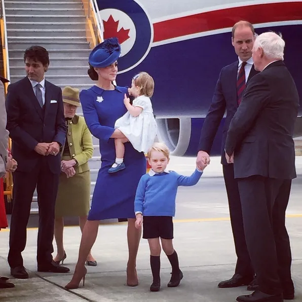 Gaya fashion keluarga Kate dan William di Kanada ©instagram/kensingtonroyal