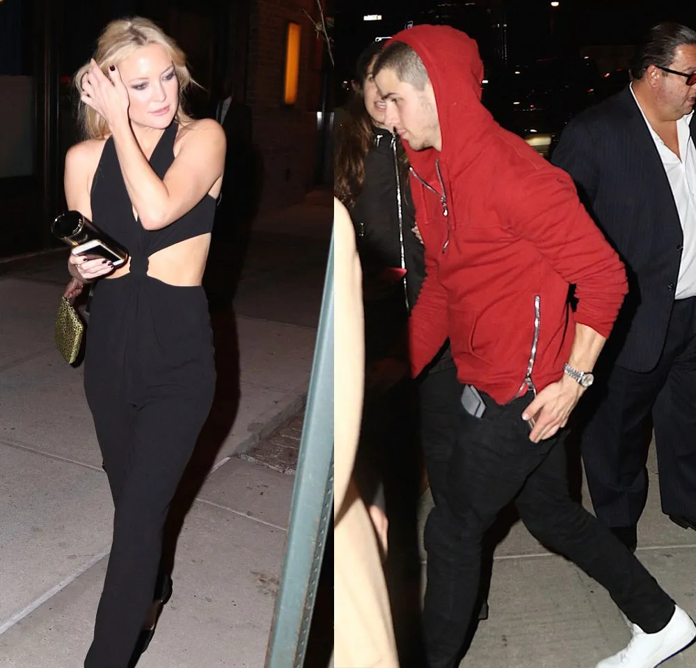 Kate Hudson dan Nick Jonas ketahuan pesta bareng © Splashnews.com