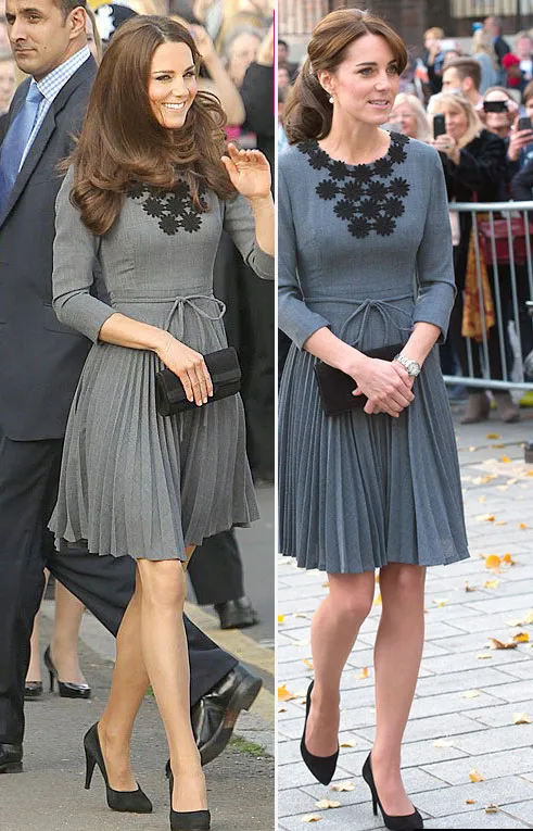 Kate Middleton pakai baju yang sama © Splashnews.com