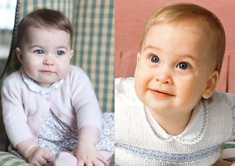 Charlotte mirip dengan William saat masih bayi © istimewa
