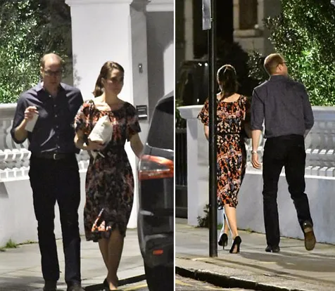Kate dan William datang untuk acara dinner © istimewa