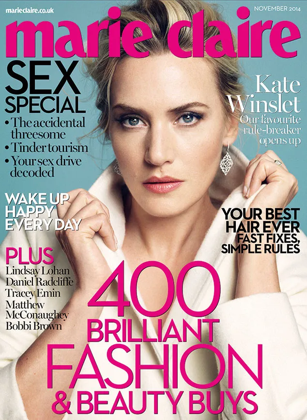 Kate tak pernah setuju untuk melakukan diet @ Marie Claire Magazine UK