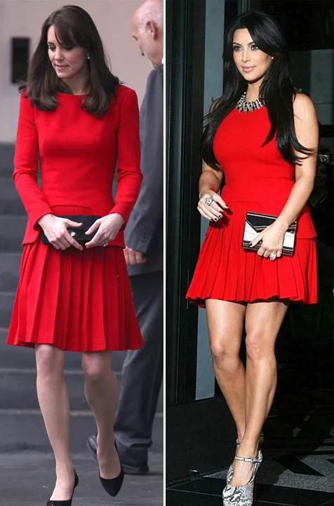 Kate vs Kim, siapa yang lebih keren? © istimewa