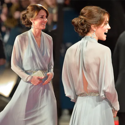 Kate Middleton braless namun tetap elegan! © istimewa