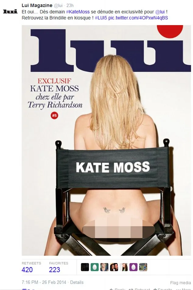 Kate Moss @ dailymail.co.uk