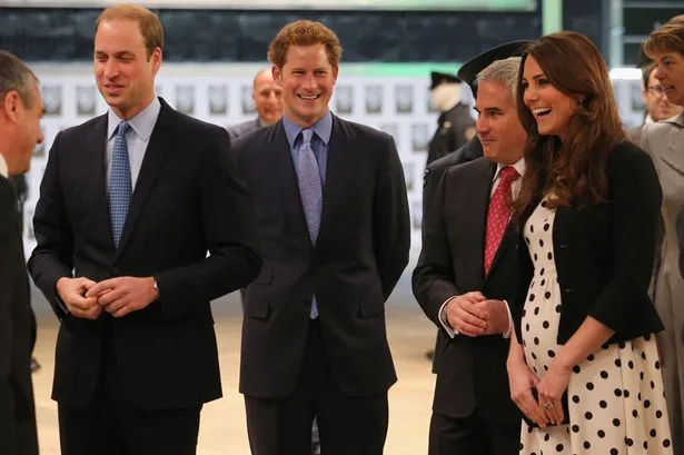 William - Harry - Kate @ mirror.co.uk