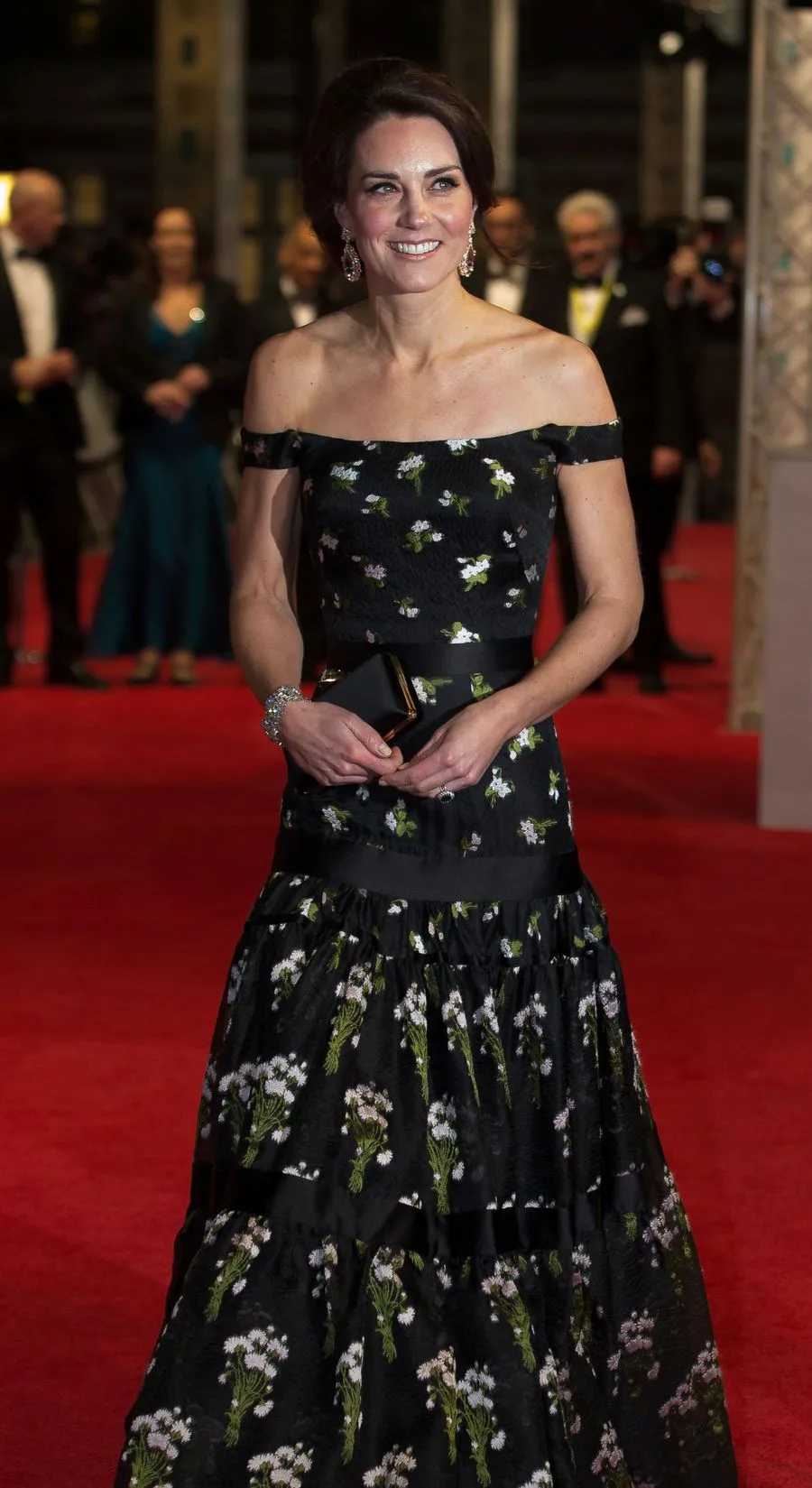 Kate Middleton tampil stunning di BAFTA © AFP
