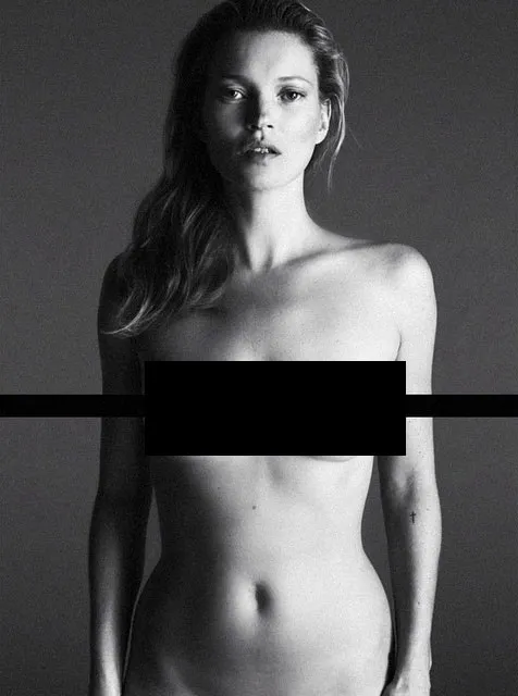 Foto telanjang Kate Moss bocor di internet © Instagram/mertalas