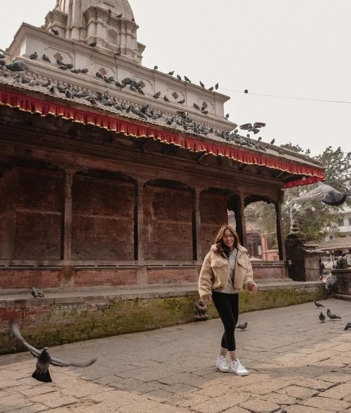 Potret Travelling Nikita Willy ke Kathmandu Durbar Square, Nepal / Credit Foto: instagram.com/nikitawillyofficial94