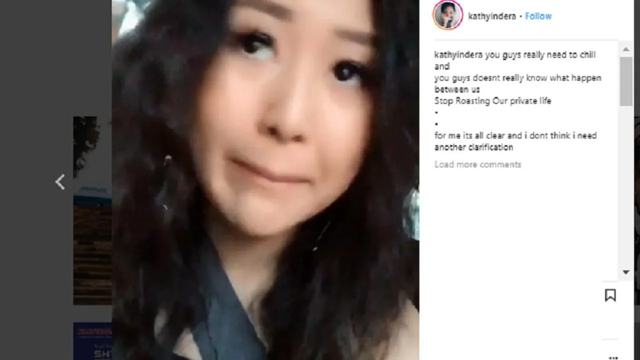 Balasan video Kathy © instagram.com