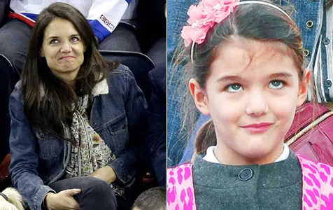 Katie dan Suri, ibu dan anak yang sangat serupa bukan? @ istimewa