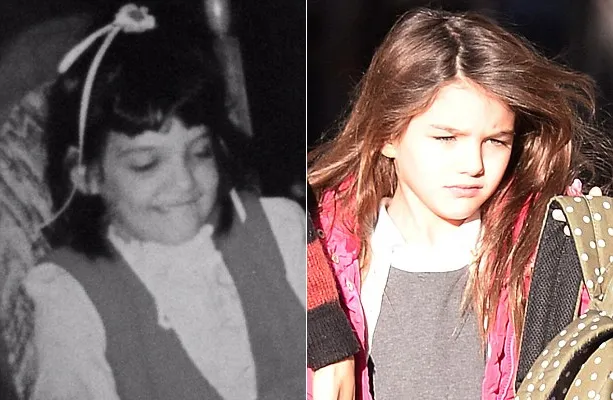 Katie Holmes dan Suri Cruise @ dailymail.co.uk