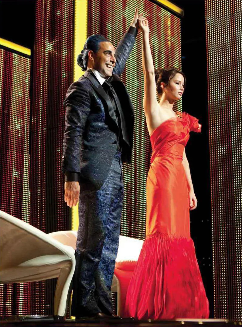 Gaun Girl on Fire yang dipakai Katniss Everdeen/Lionsgate