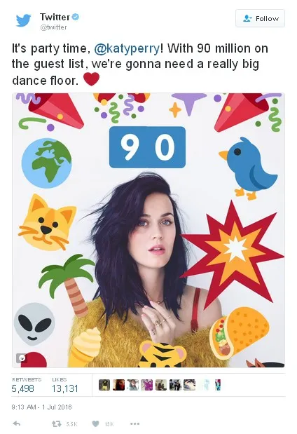 Katy Perry © Twitter